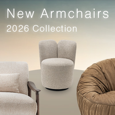 New armchairs complete the living room collection preview