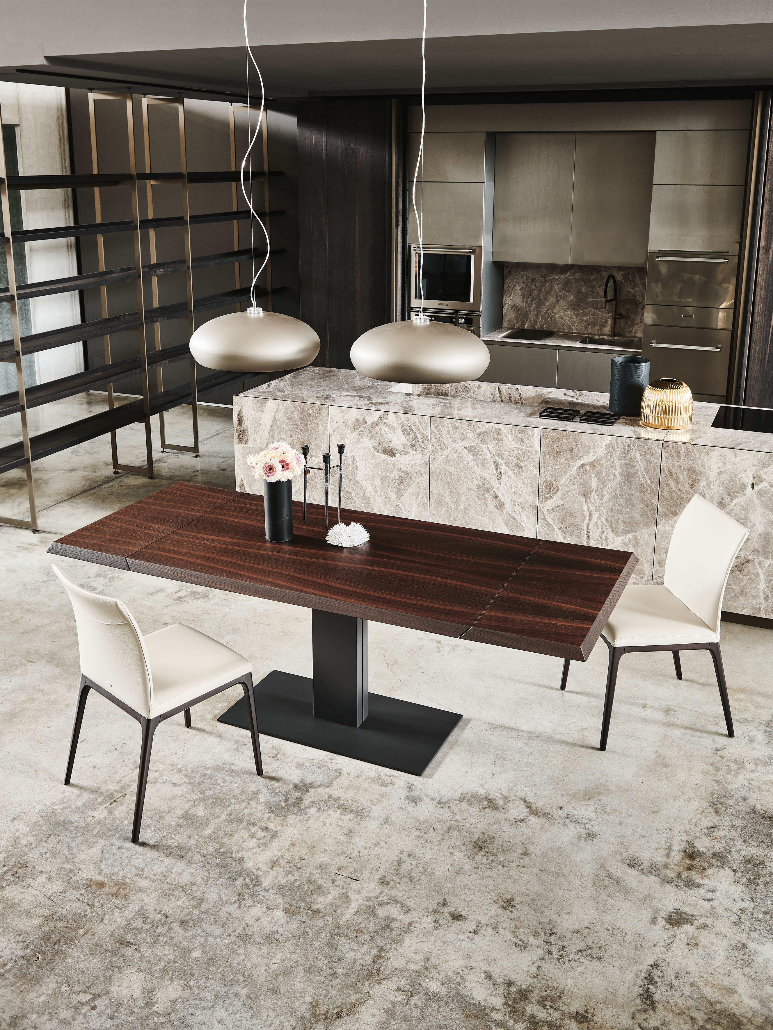 elvis wood drive tables Cattelan Italia