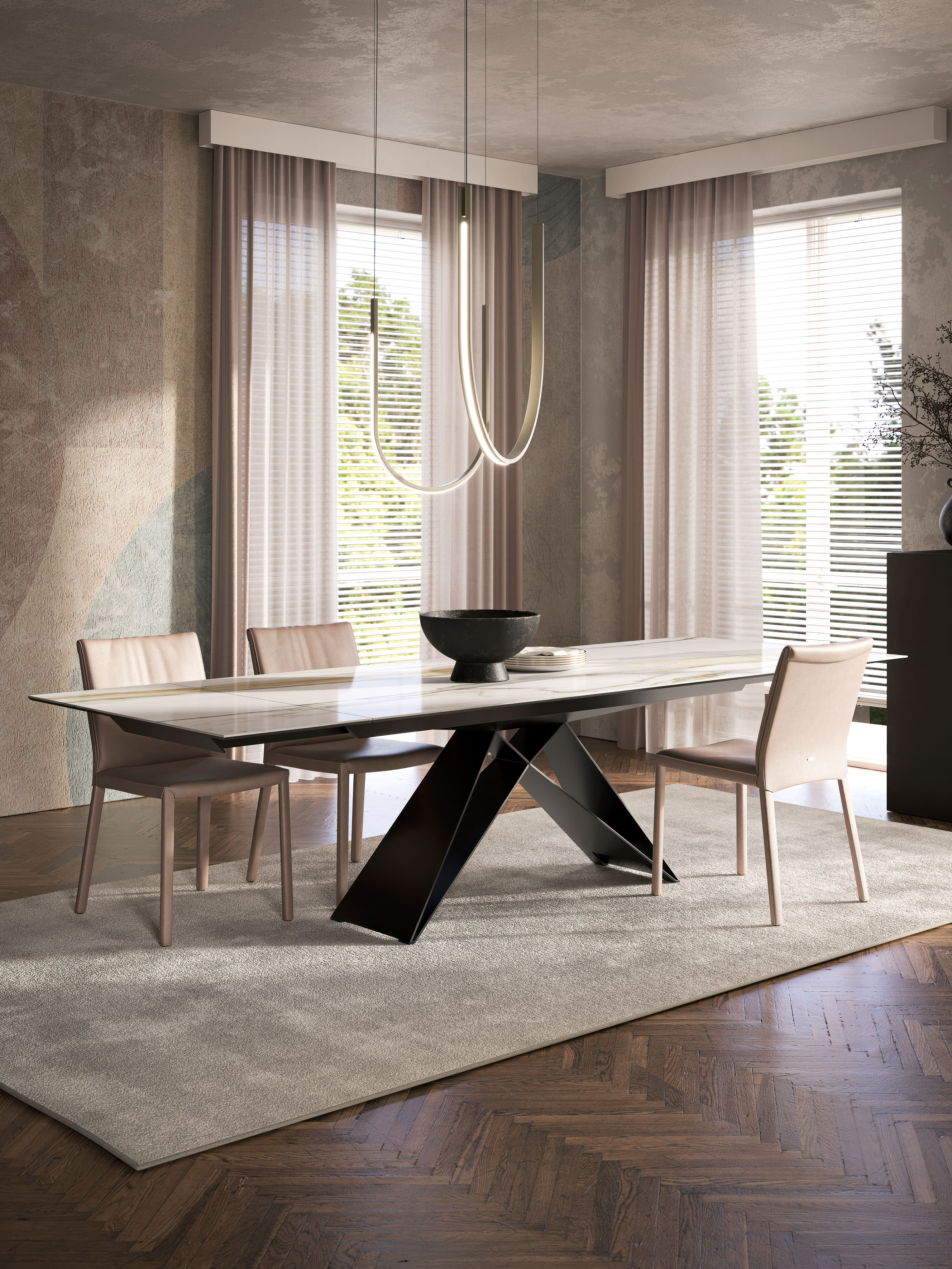 premier keramik drive | tables extendible | Cattelan Italia