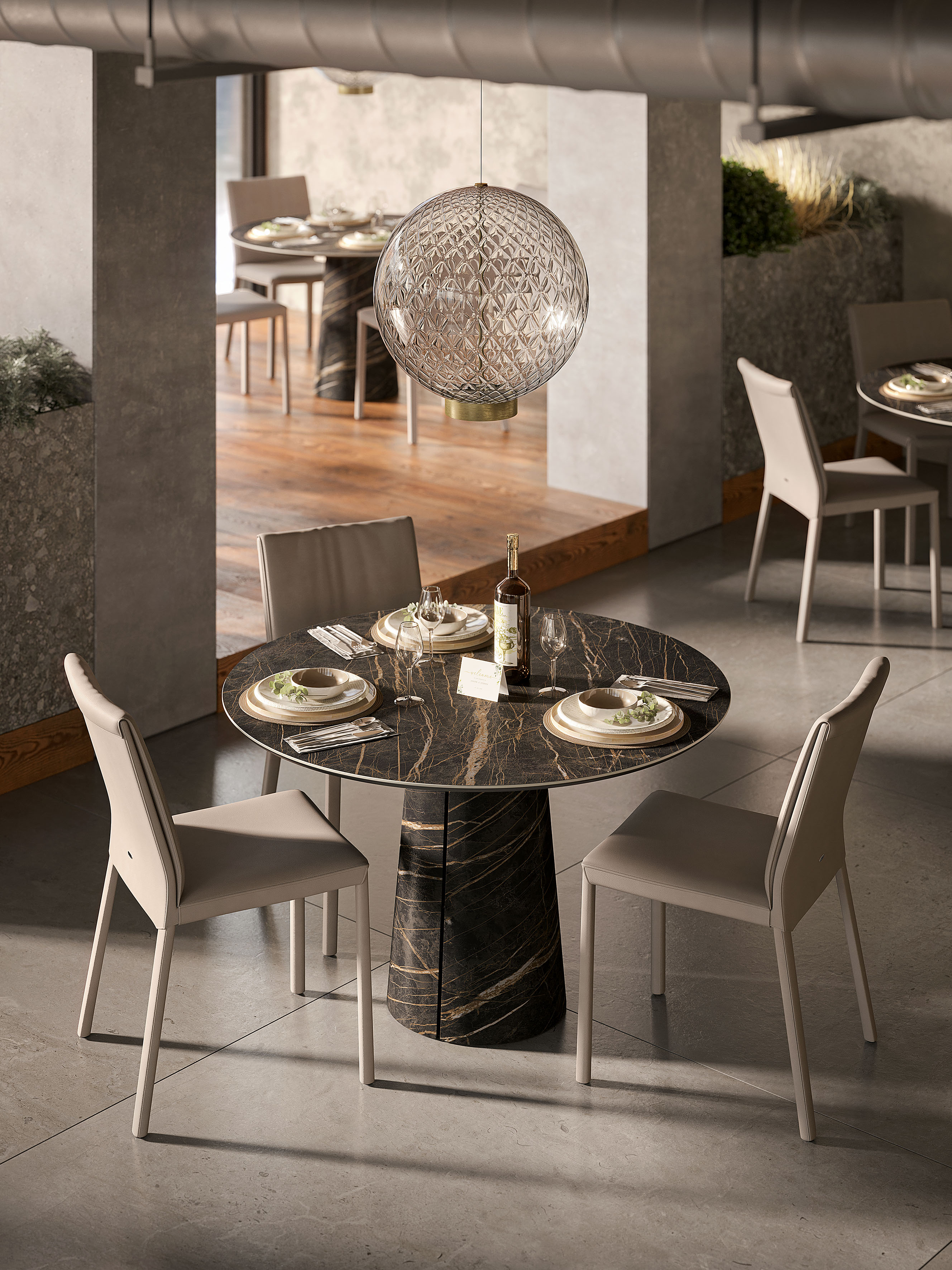cuba keramik bistrot | tables | Cattelan Italia