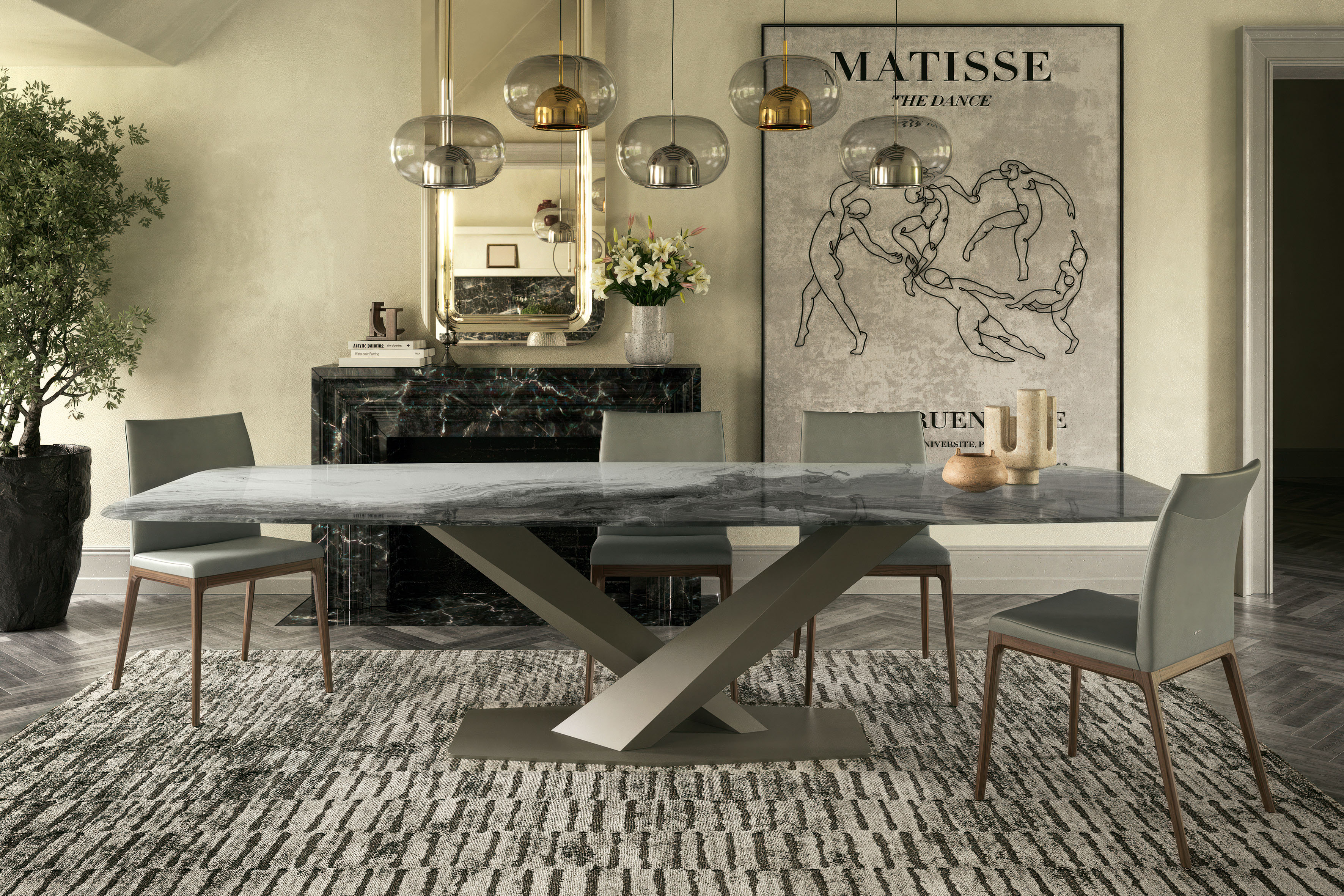 stratos crystalart | tables | Cattelan Italia