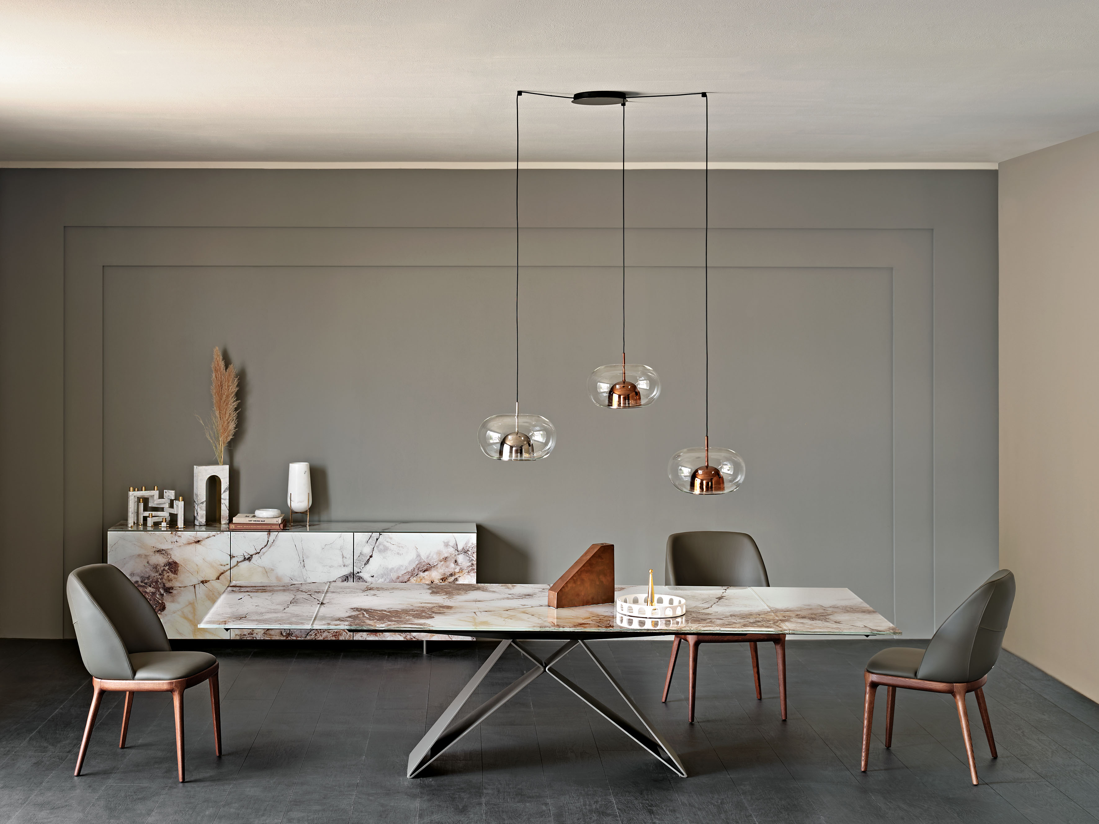 premier crystalart drive | tables | Cattelan Italia