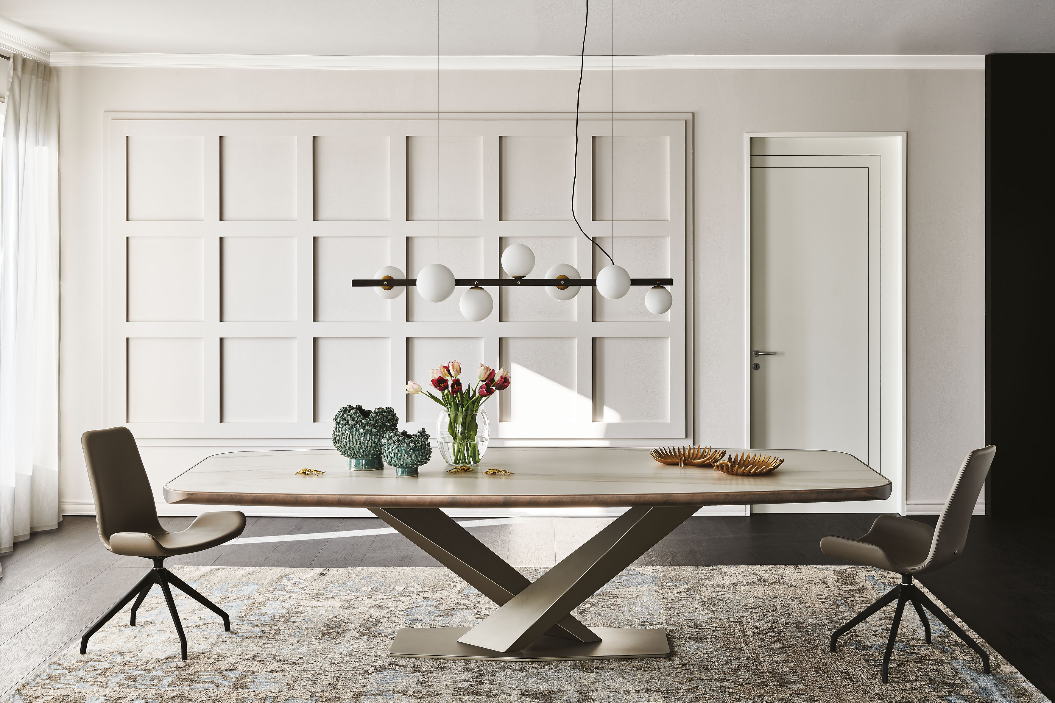 km05 matt golden calacatta | in evidence | Cattelan Italia