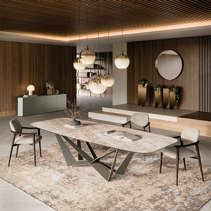skorpio keramik | seating chairs | Cattelan Italia