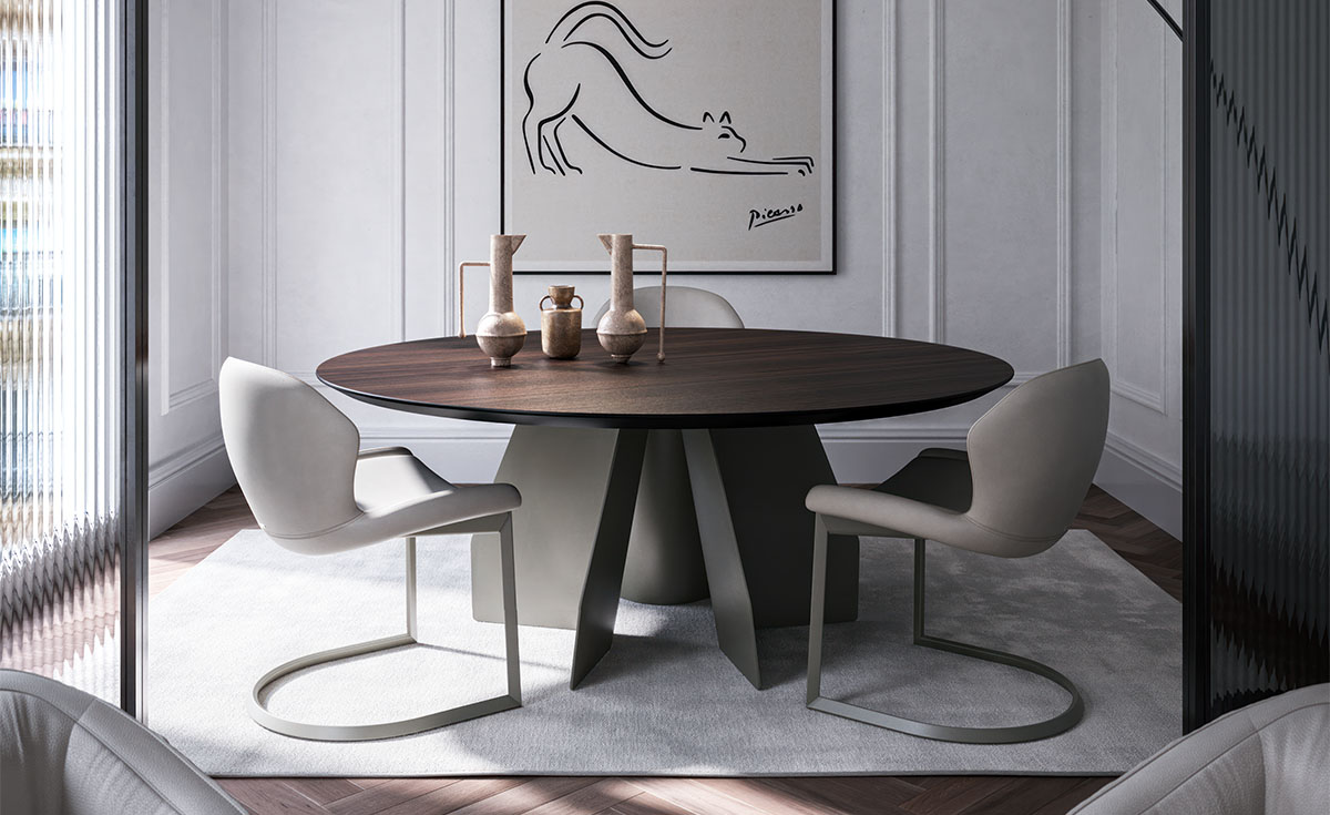 cattelanitalia カッテラン TWIN センターテーブル C127 senator round | tables | Cattelan Italia
