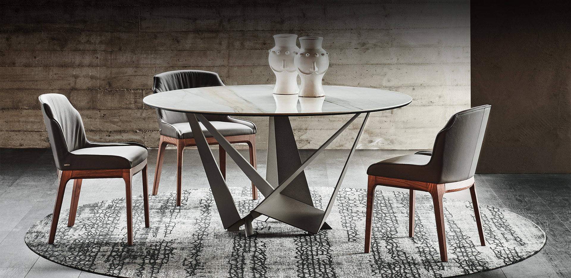 skorpio keramik round | tables | Cattelan Italia