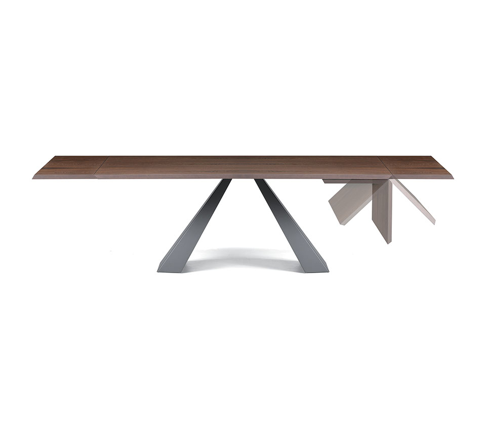 eliot wood drive dining table