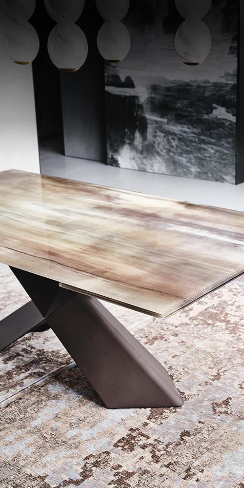 tyron crystalart drive | tables | Cattelan Italia